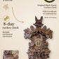 Hand carved Black Forest cuckoo clock 8 day, turkey bird, owl and oak leaves – VDS certified | Montag Steins & Clocks