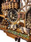 Head-banging goats with dancers 1 day Cuckoo clock with music Hoenes