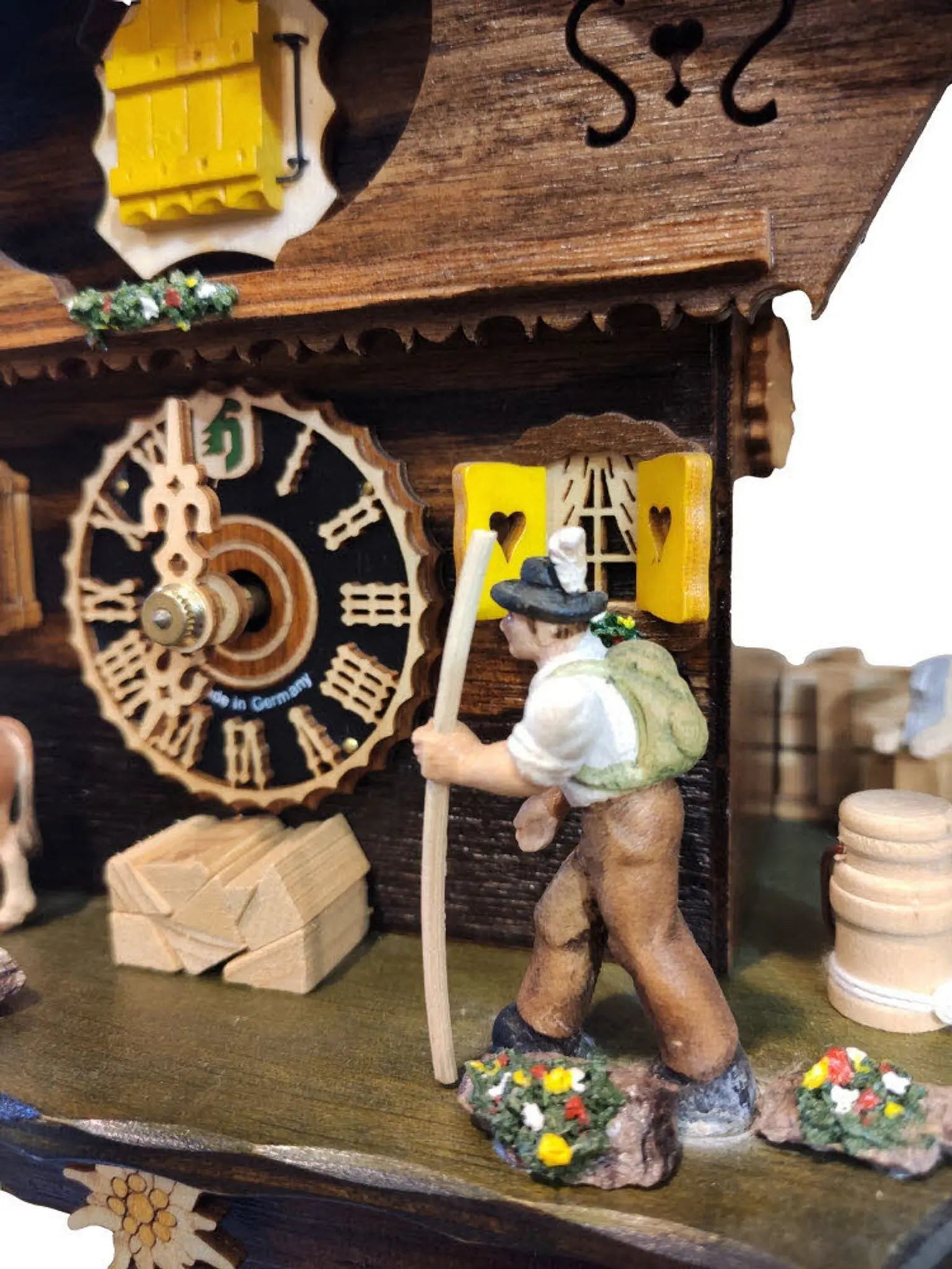 Hiking with cow 1 day cuckoo clock Hoenes