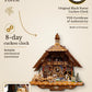 Horse-drawn carriage with plexiglass 8-day cuckoo clock – hand-carved, VDS certified | Montag Steins & Clocks
