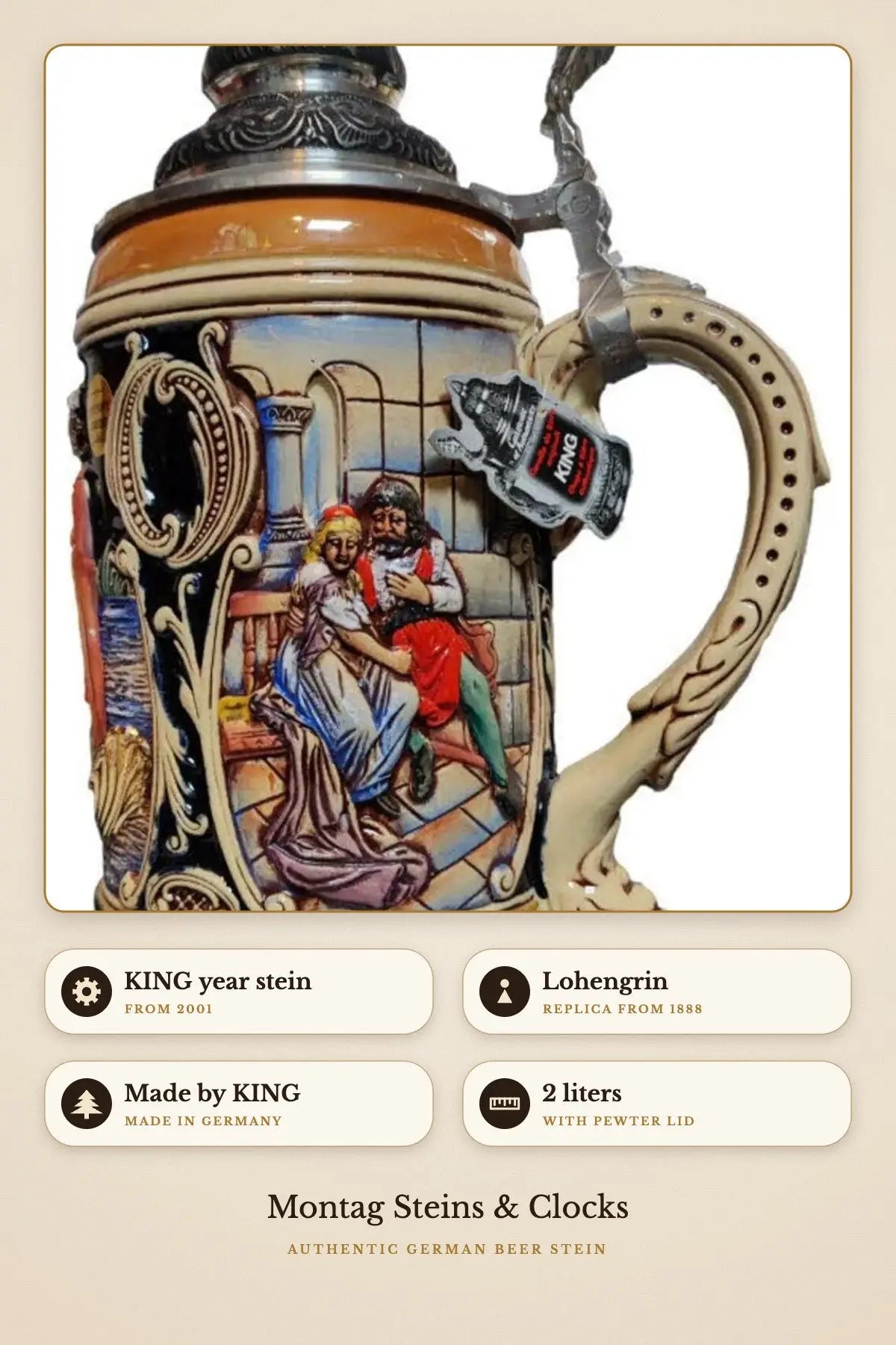 King Jahrstein 2001 – detail 1
