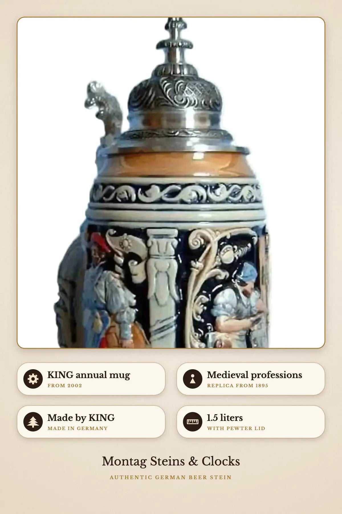 King jug 2002 – detail 1