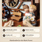 Kiss clock kids 1-day cuckoo clock – detail 1