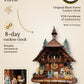Black Forest house with large movable wood chopper 8-day cuckoo clock with music – VDS certified | Montag Steins & Clocks