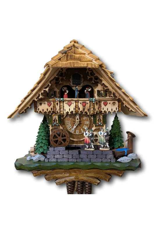 Lets Dance 1 Day Clock, with Music - Montag Steins & Clocks