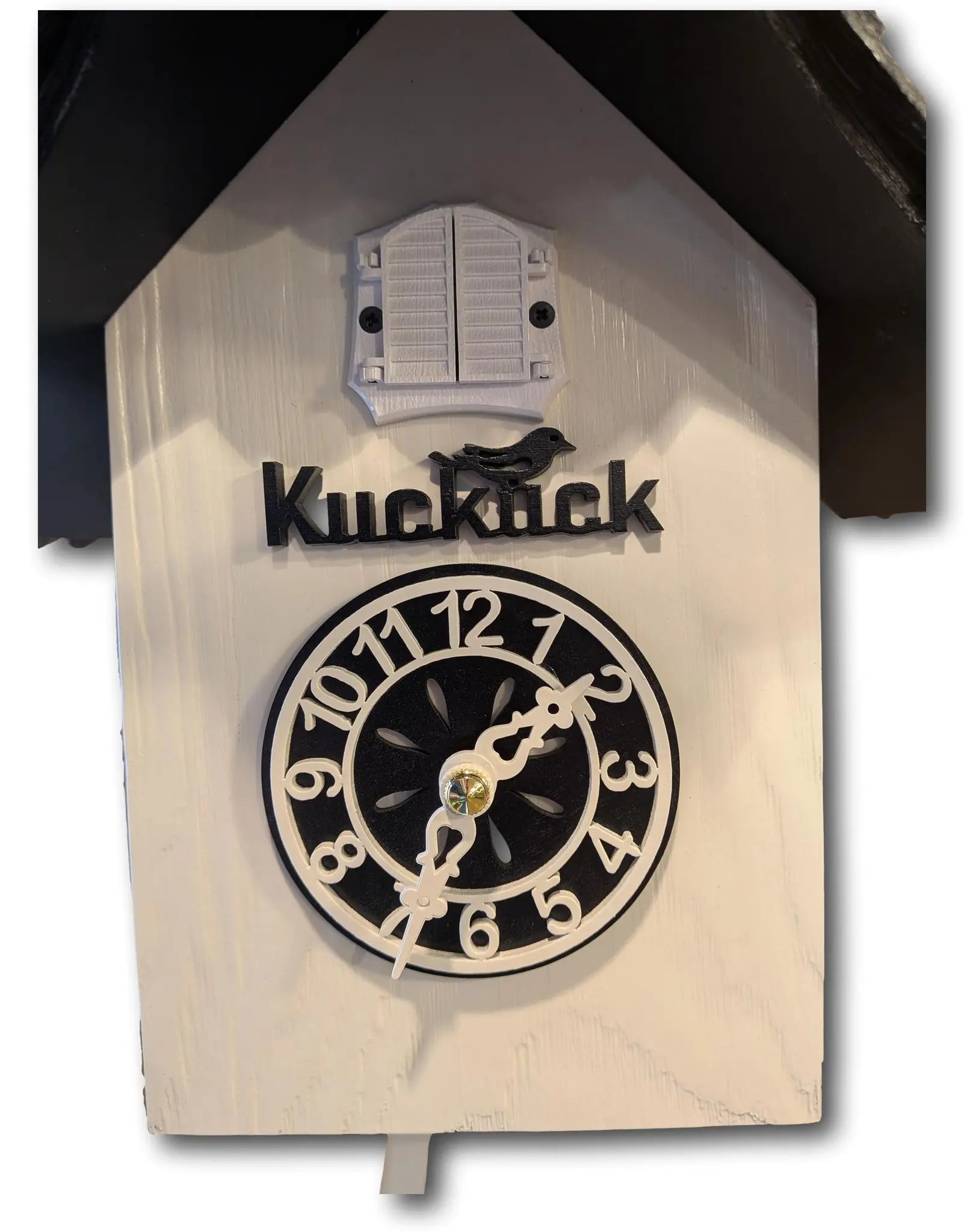 Modern Black Forest Cuckoo Clock – Minimalist Design – Trenkle