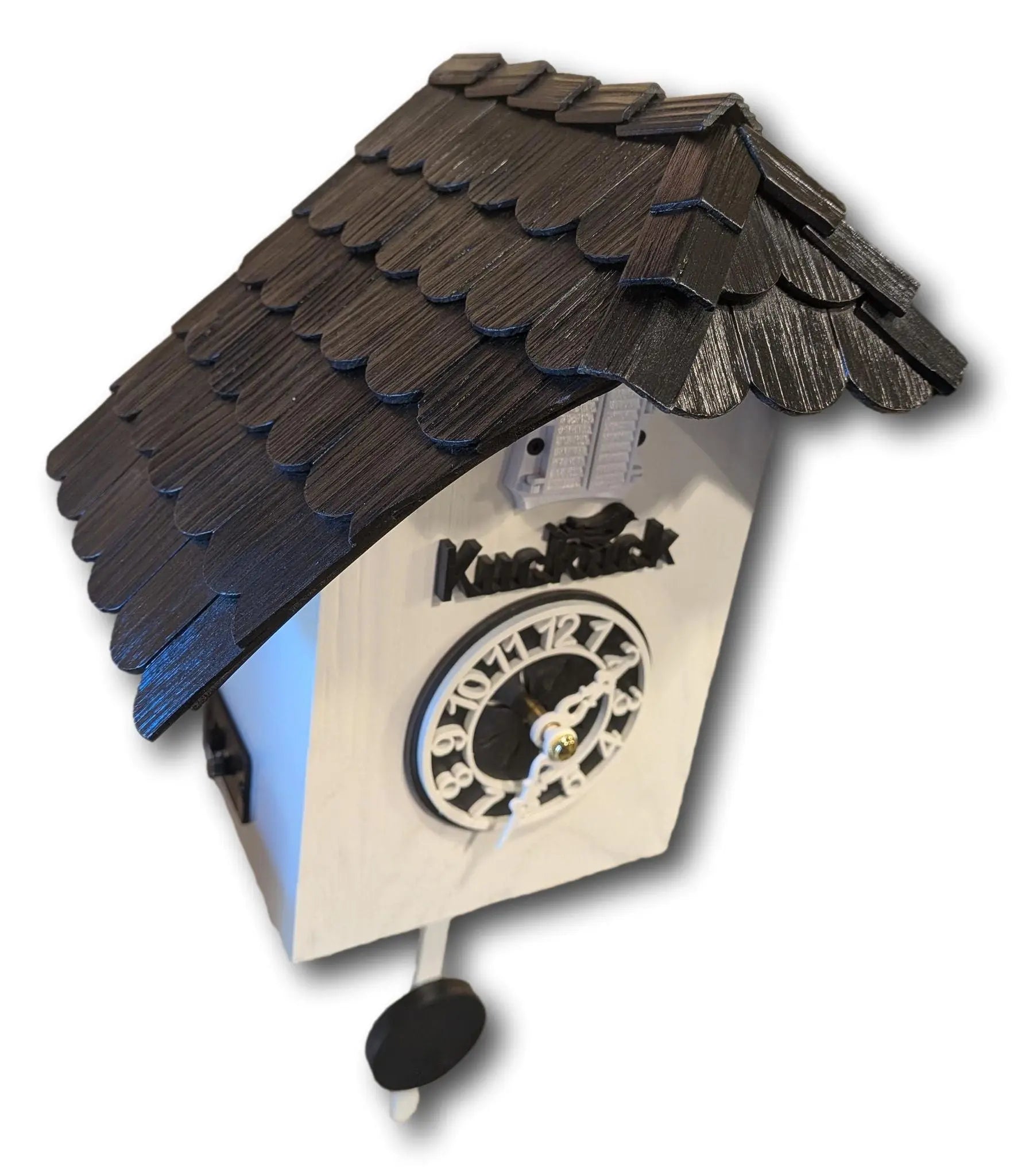 Modern Black Forest Cuckoo Clock – Minimalist Design – Trenkle