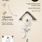 Modern quartz cuckoo clock deer white with music | Montag Steins & Clocks