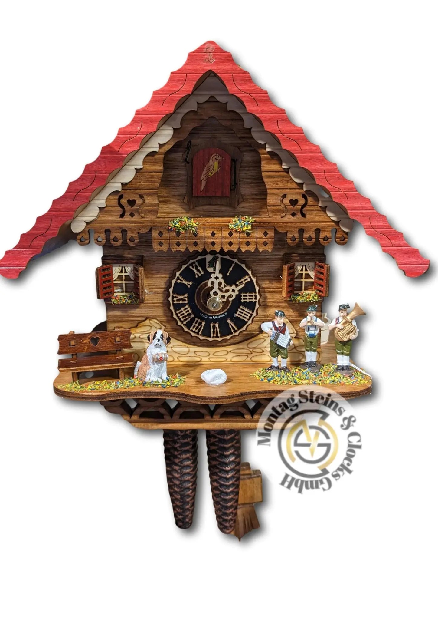 Musician 1 day cuckoo clock Hoenes