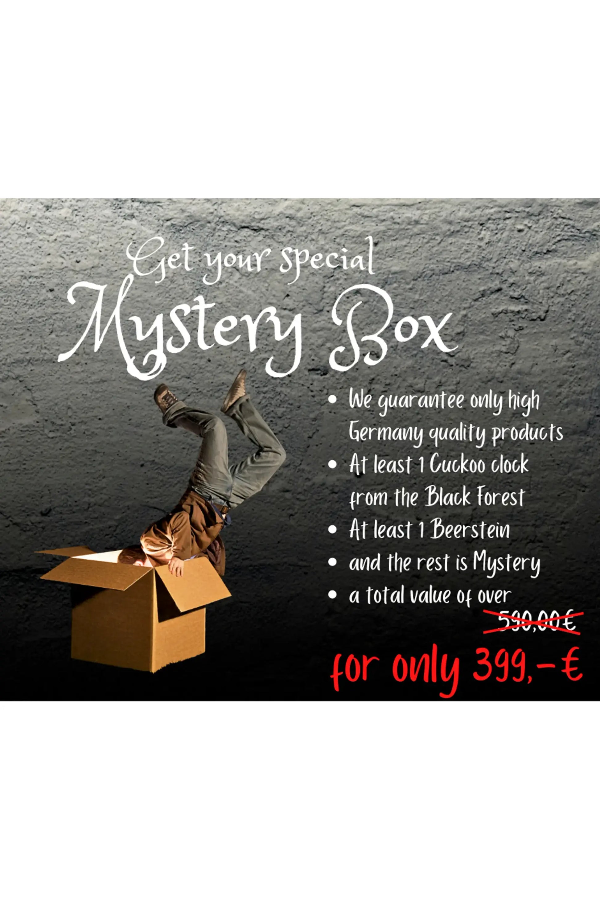 Mysterious box Montag Steins & Clocks