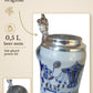 Oktoberfest 1990 salt-glazed 0,5 liter beer stein | Montag Steins & Clocks