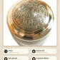 Oktoberfest 2017 stein – pewter lid with Oktoberfest seal | Montag Steins & Clocks