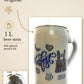 Oktoberfest 2019 salt-glazed 1 liter beer stein | Montag Steins & Clocks