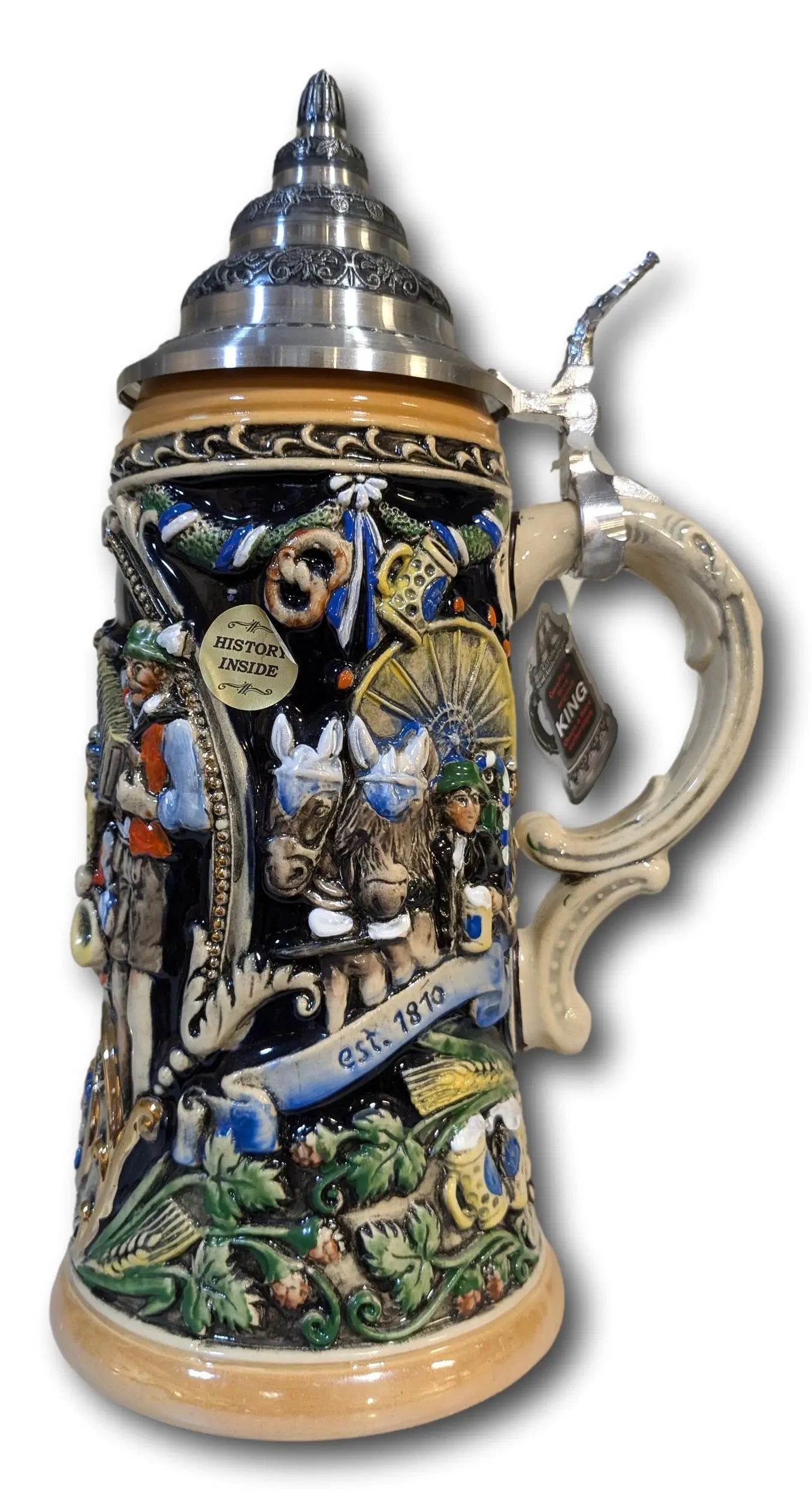 Oktoberfest Munich - HB Beerstein Montag Steins & Clocks