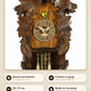 Kuckulino – cuckoo or gong, 28 × 17 cm | Montag Steins & Clocks
