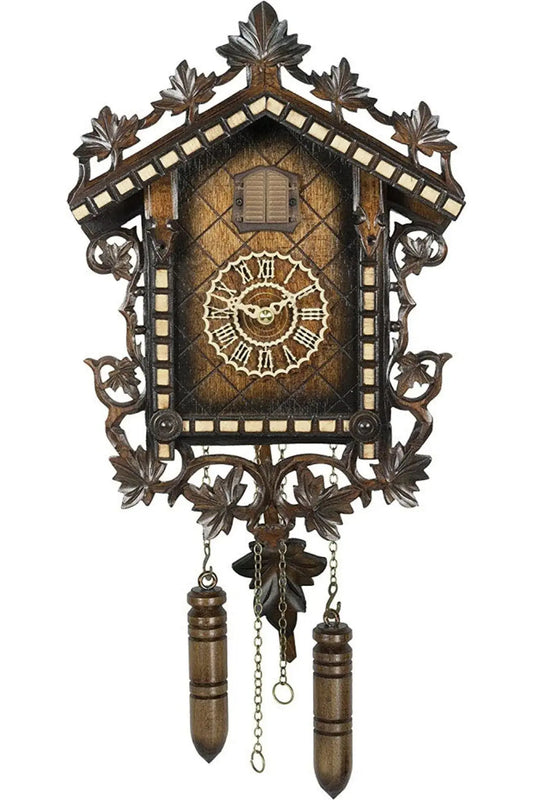 Quartz clock station clock with music Trenkle