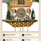 Heidi and Peter rocking Heidi – 12 melodies, 20 × 20 cm | Montag Steins & Clocks
