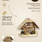 Quartz table clock with bears and music | Montag Steins & Clocks
