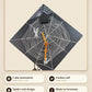 1-day movement, cuckoo call, spider web design | Montag Steins & Clocks