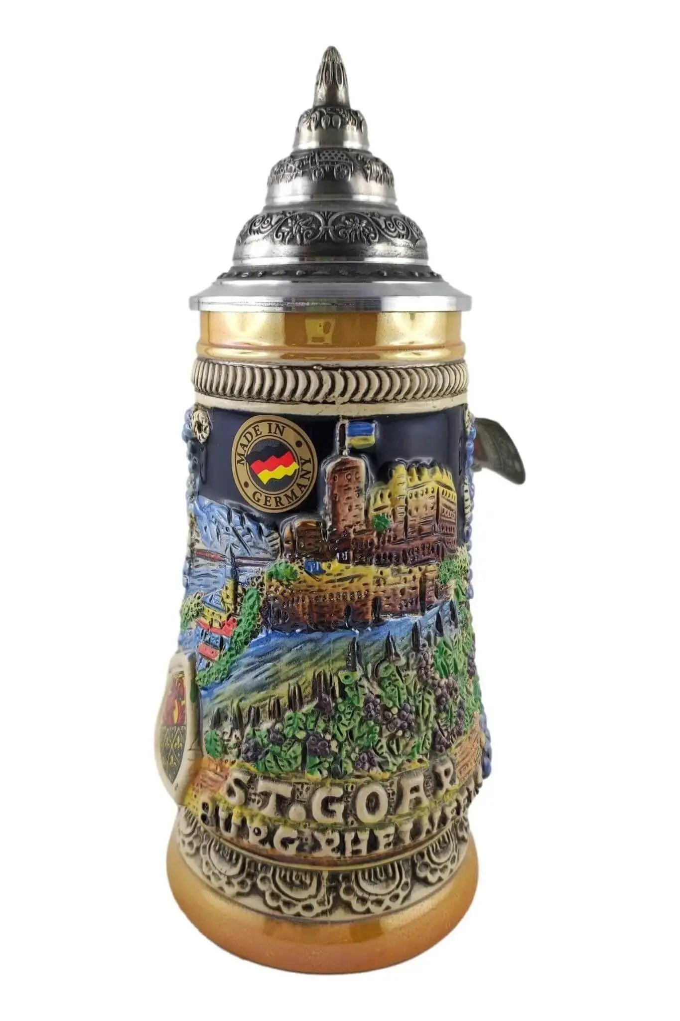 St.Goar beer mug 500ml yellow King