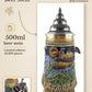 St. Goar 500ml yellow beer stein – hero