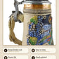 St. Goar 500ml yellow beer stein – detail 2