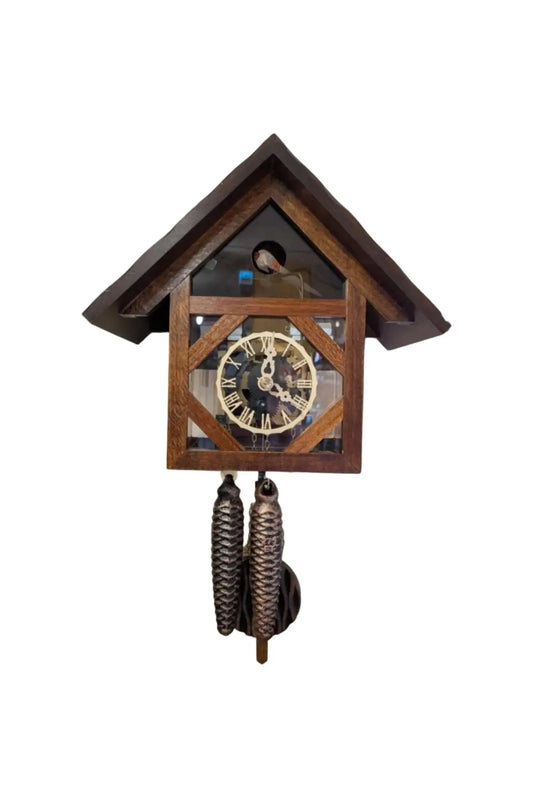 Transparent plexi one day cuckoo clock Montag Steins & Clocks