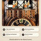 Wild life hunting piece 1-day cuckoo clock – detail 2