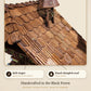 Bell ringer tower on the hand-shingled roof | Montag Steins & Clocks