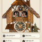 1-day movement, music box, 35 x 27 cm, manual strike shut-off | Montag Steins & Clocks