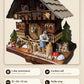 1-day movement, cuckoo call, 31 x 24 x 15 cm, manual strike stop | Montag Steins & Clocks