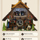 8-day movement, music and cuckoo, 48 x 37 cm | Montag Steins & Clocks